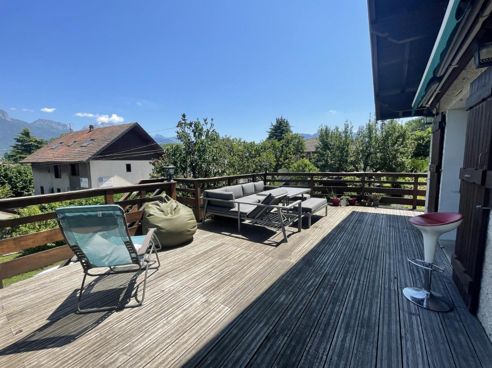 Cosy Chalet Annecy Lake For A Family Sévrier Exteriör bild